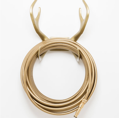 Antler Hose Holder Gold